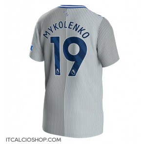 Everton Vitaliy Mykolenko #19 Terza Maglia 2023-24 Manica Corta